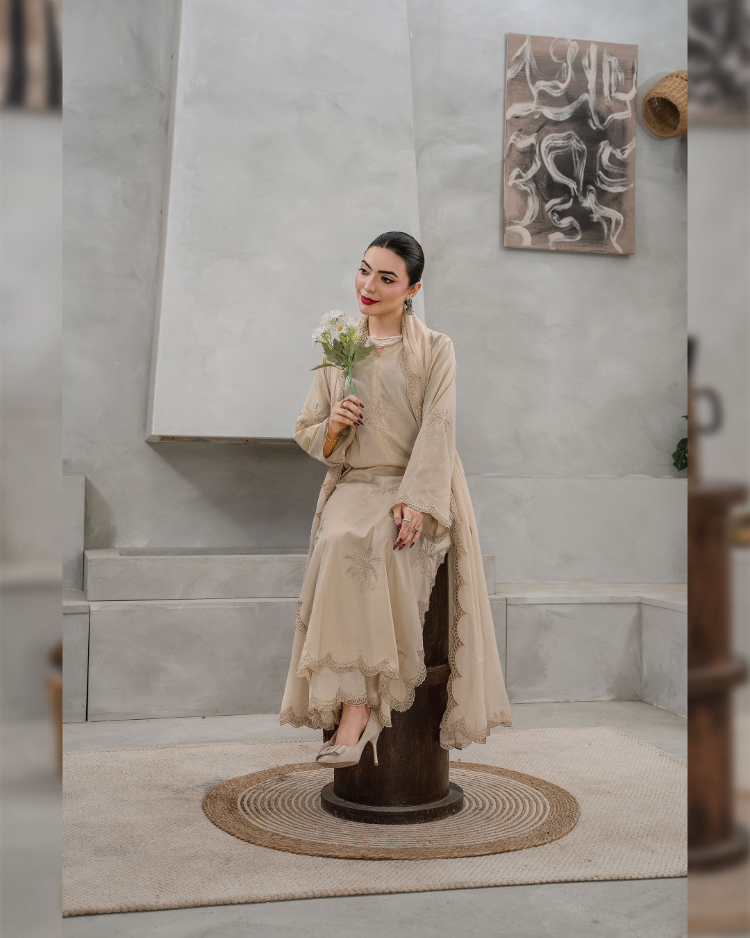 SANDY BLOOM | 3 PIECE STITCHED OUTFIT