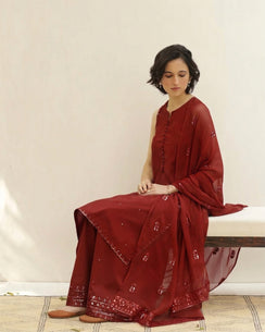RED CODE | 3 PIECE STITCHED OUTFIT