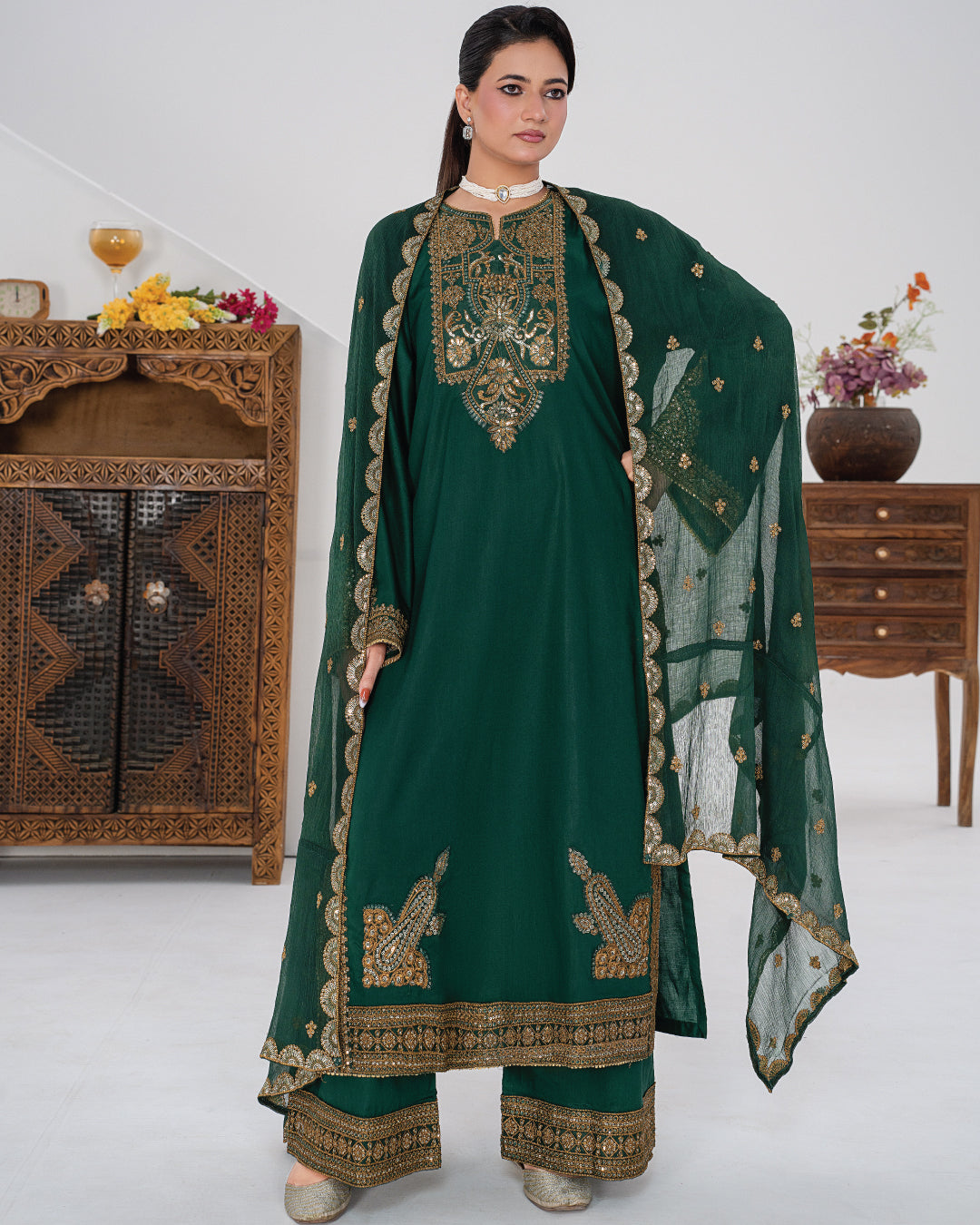 Nayab 3-Piece Stitched Suit