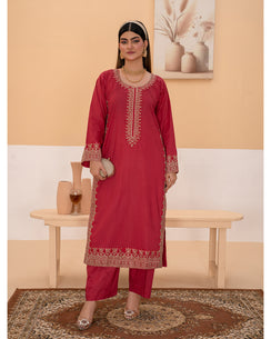 Candy Pink | 2-PIECE STITCHED SUIT