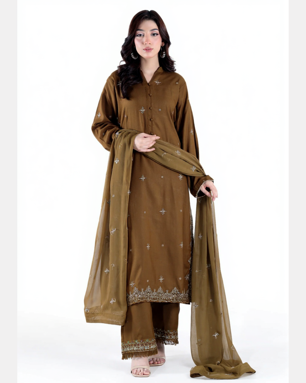 Pastel Breeze – Dhanak 3-Piece Stitched Suit