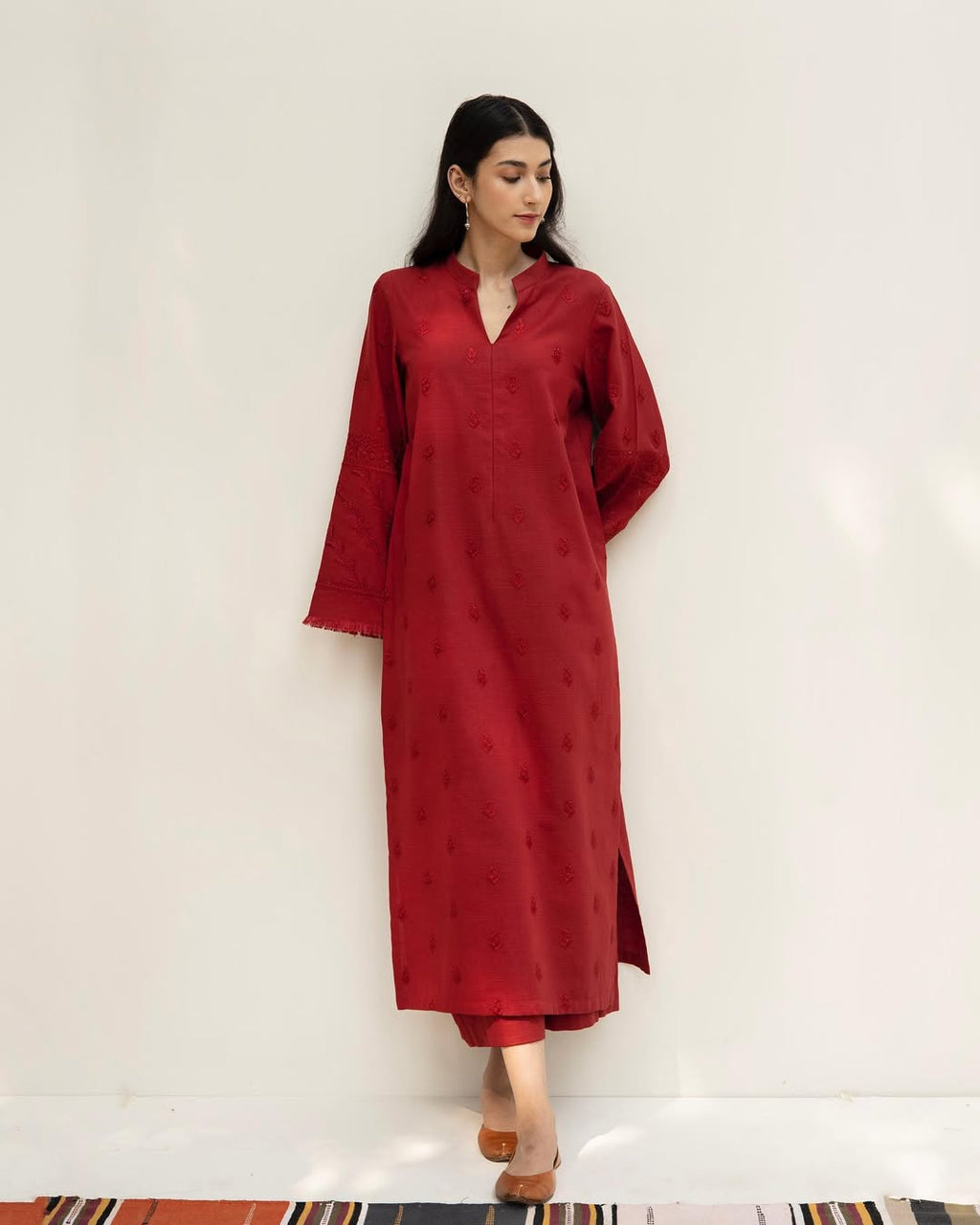 SCARLET | 2 Piece Stitched Suit