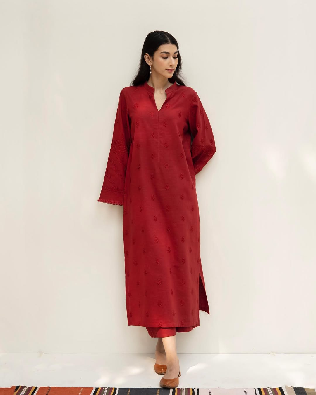 SCARLET | 2 Piece Stitched Suit