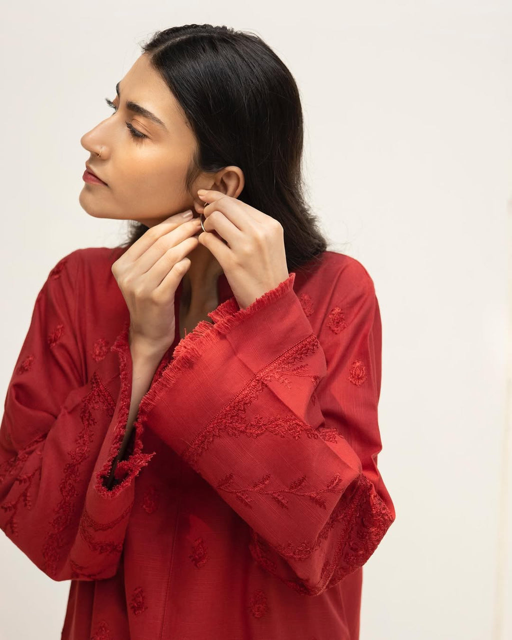 SCARLET | 2 Piece Stitched Suit