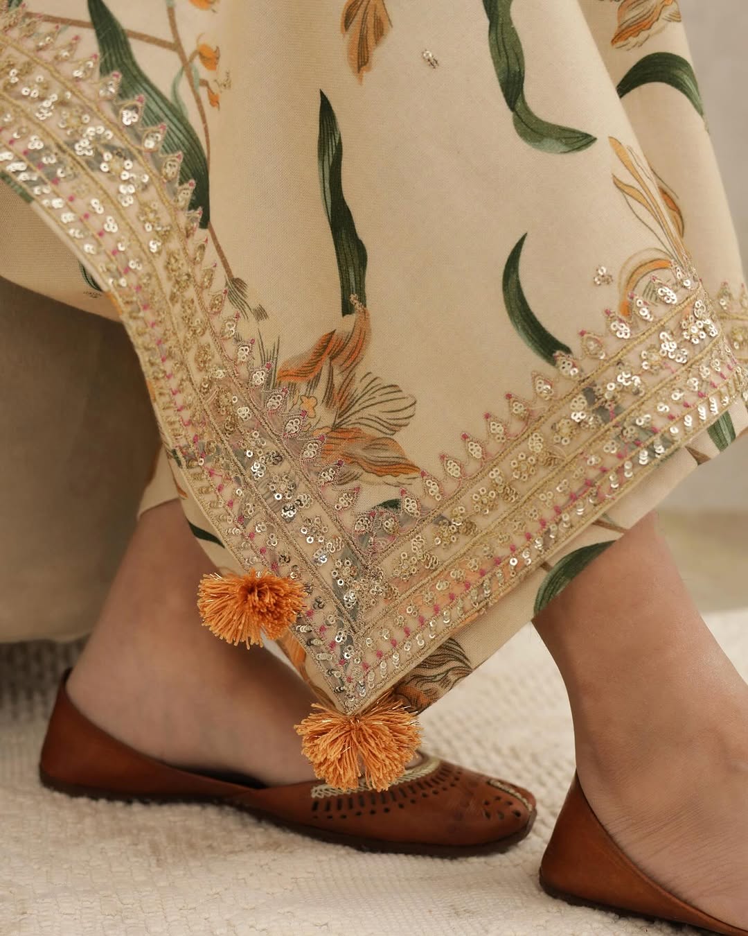 Royal Bloom 2-Piece Stitched Suit