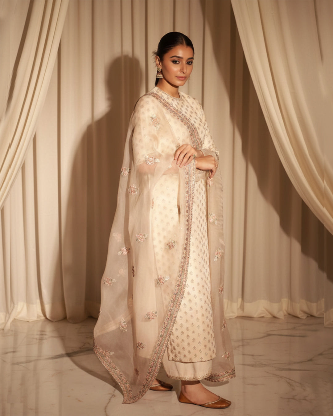 Royal Pearl - Stitched 3-Piece