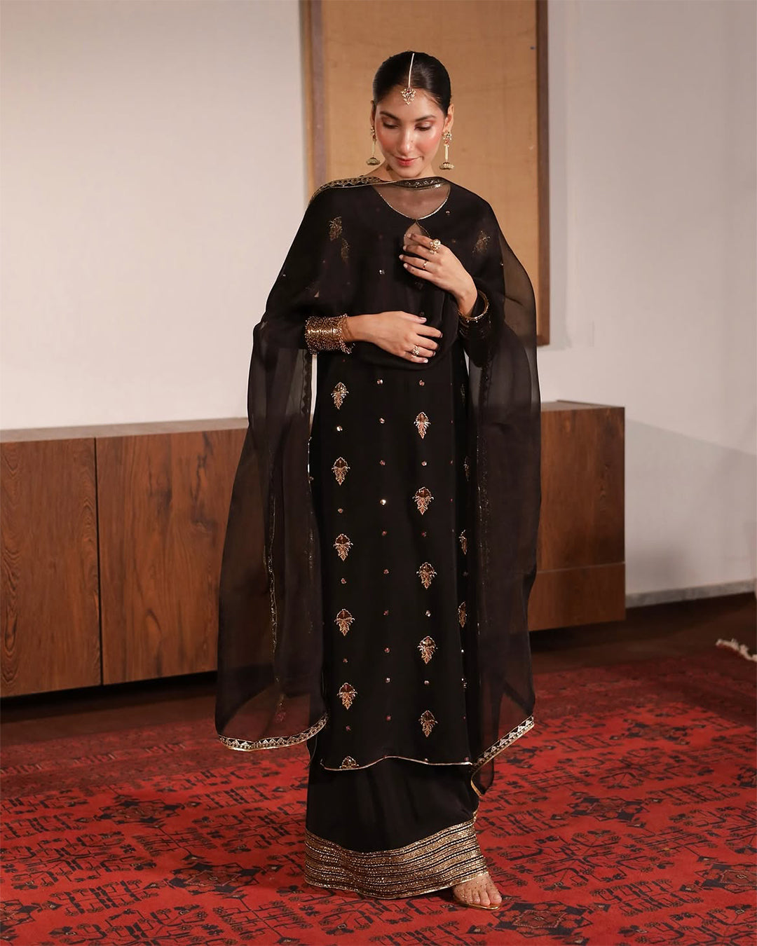 Noir Majesty | 3 PIECE STITCHED OUTFIT