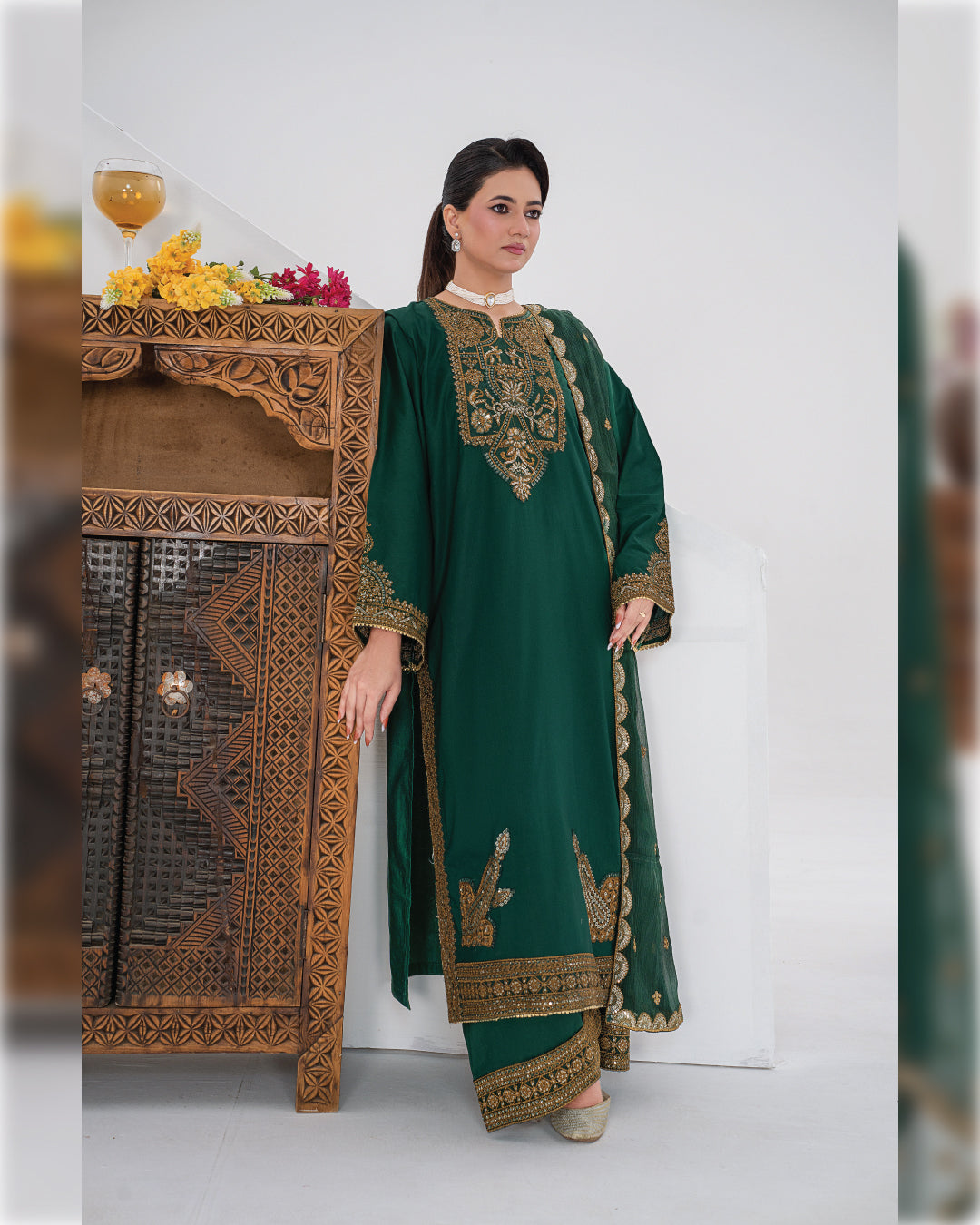 Nayab 3-Piece Stitched Suit