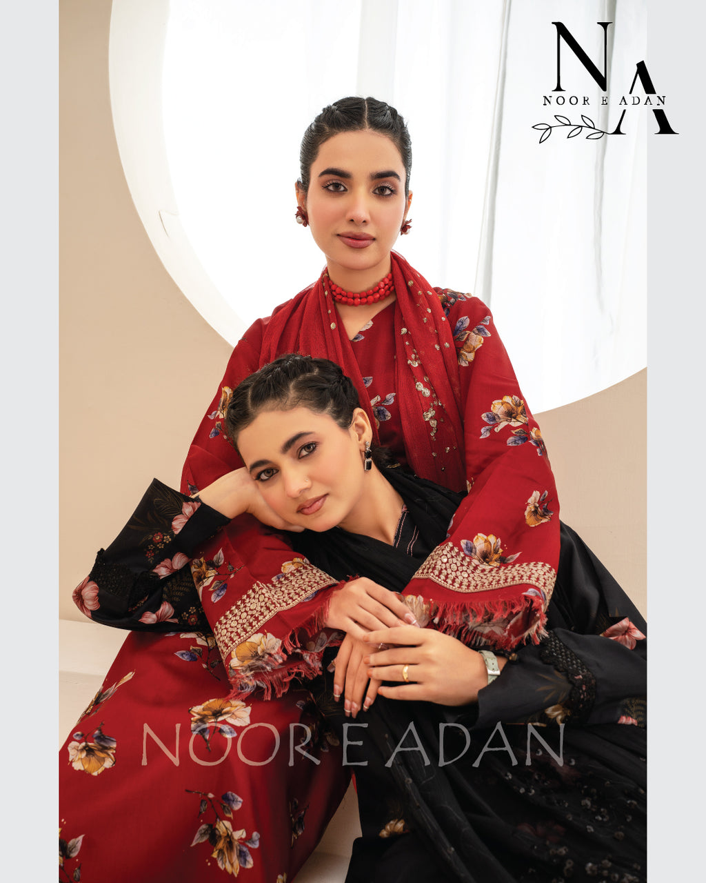 Floral Noir – Winter Viscose