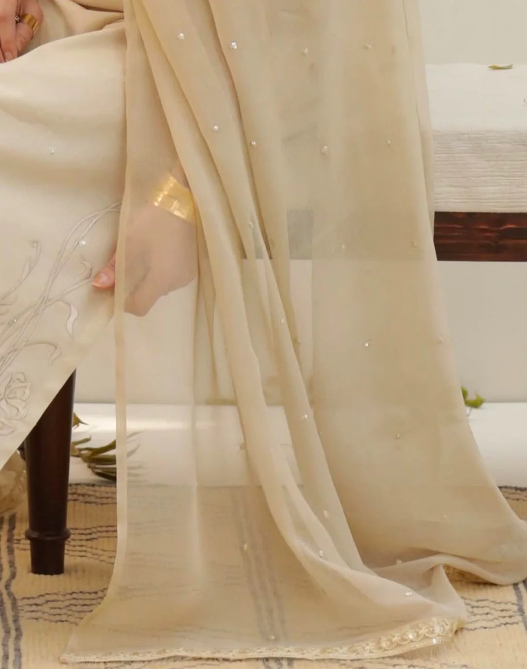 Almond Beige – Classic Summer Suit for Women