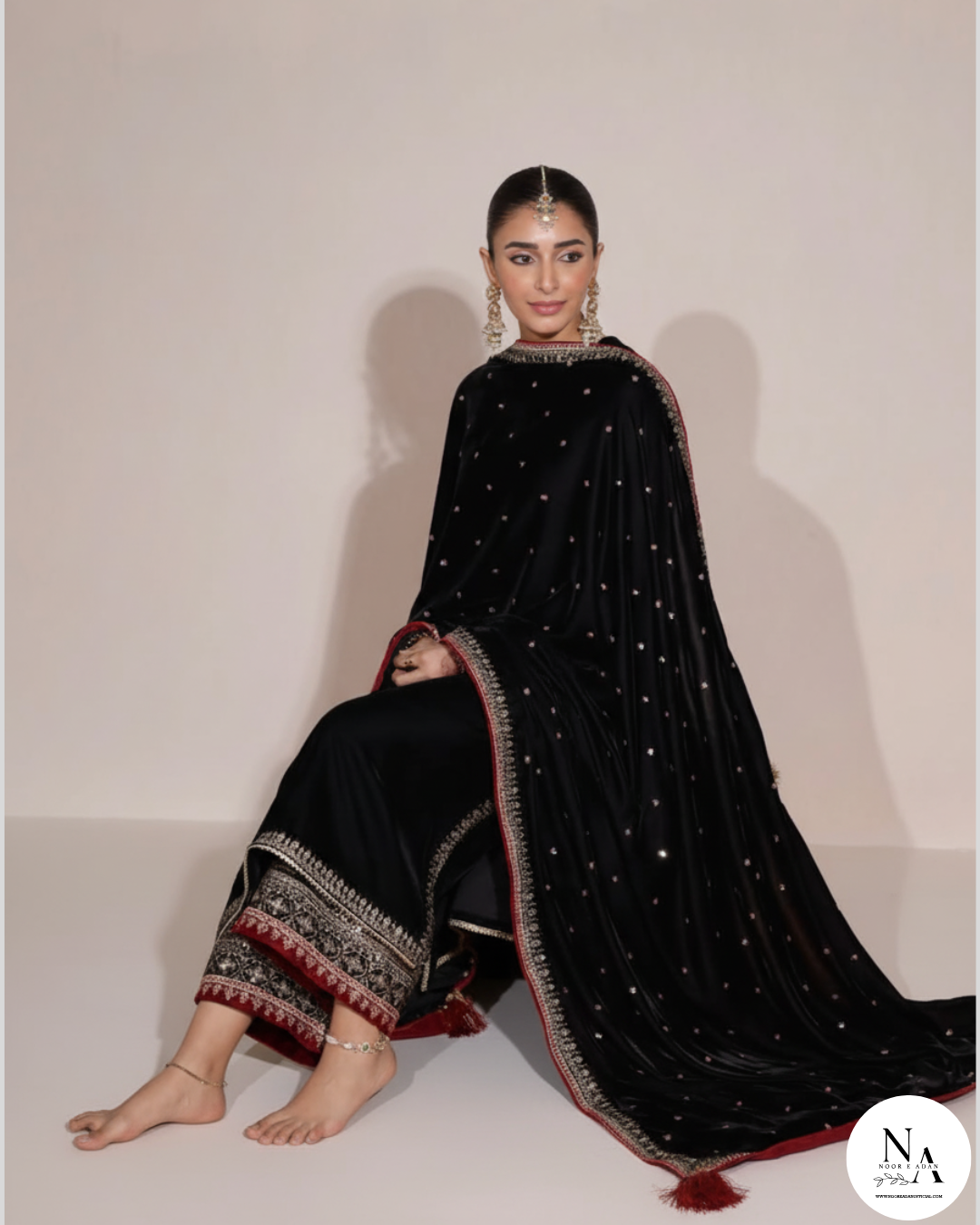 Black Imperial – Luxury Gold Embroidered