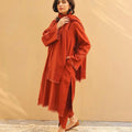 Rust Whisper 3 Piece Stitched Suit