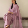 Dusty Lavender | 3-Piece Stitched