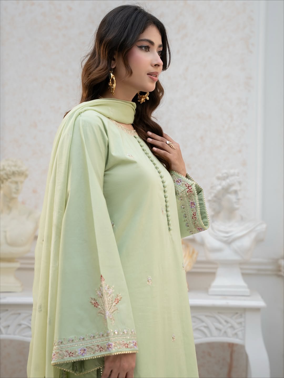 Pista Serenity | 3-Piece Stitched Suit