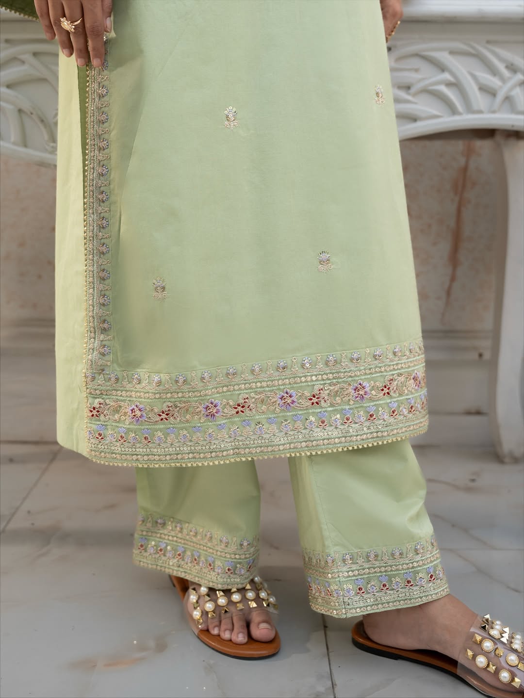 Pista Serenity | 3-Piece Stitched Suit