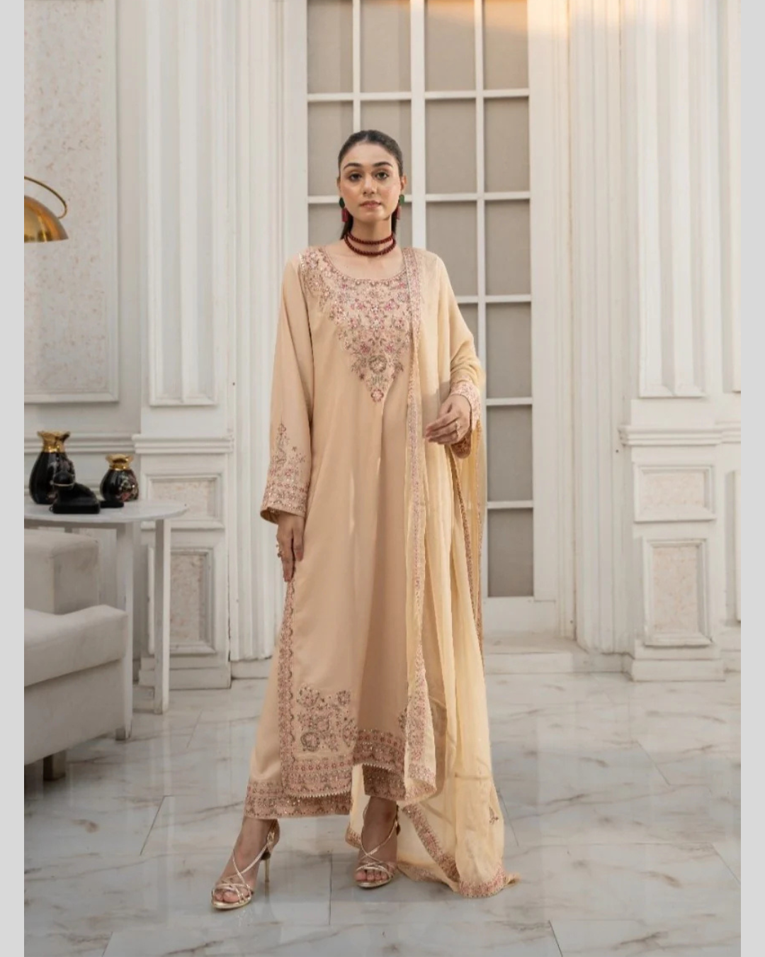 Pista Elan | 3-Piece Stitched Suit