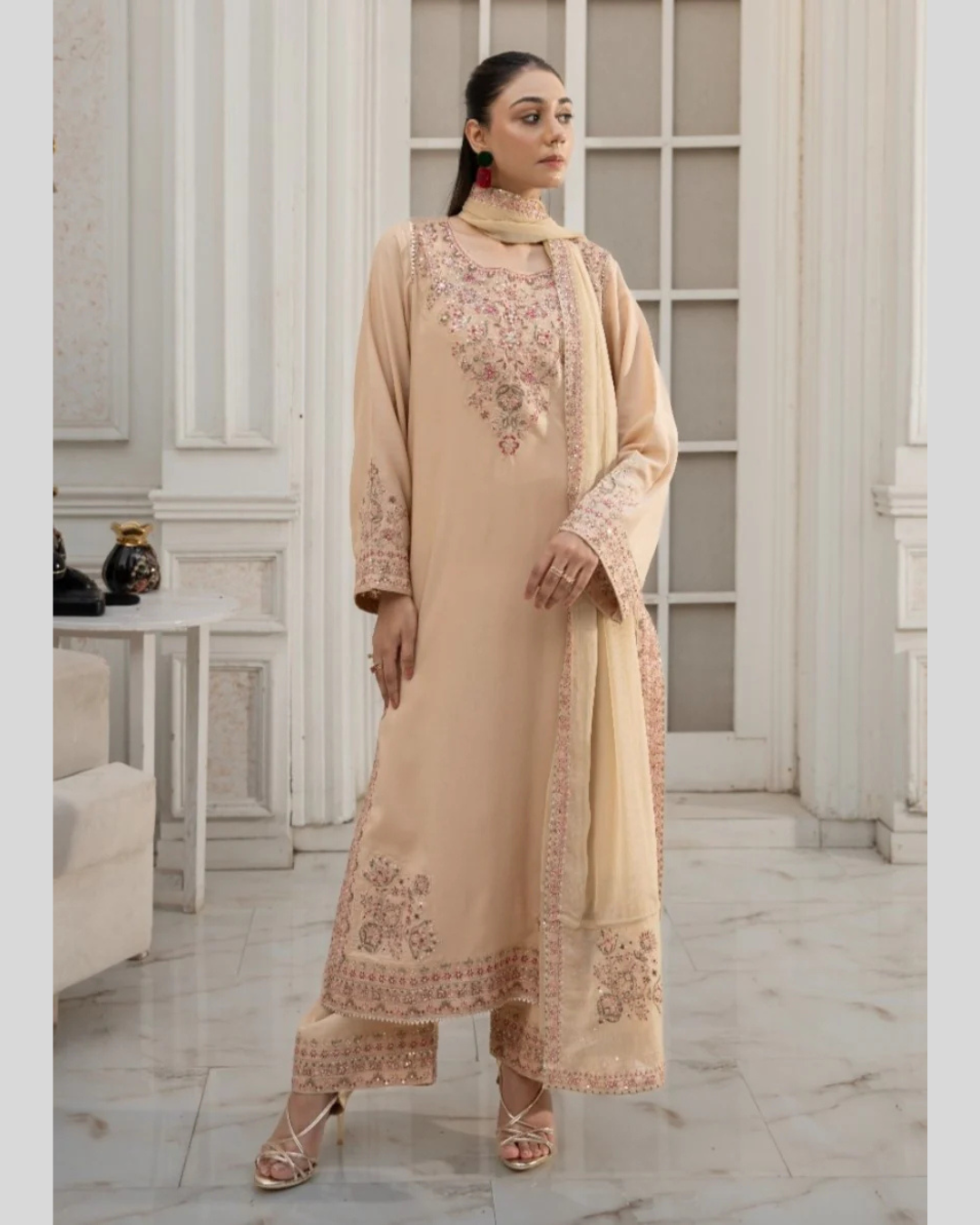 Pista Elan | 3-Piece Stitched Suit