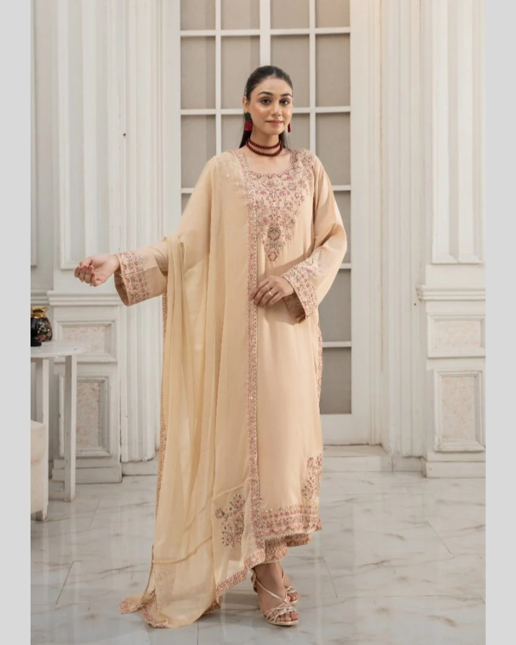 Pista Elan | 3-Piece Stitched Suit