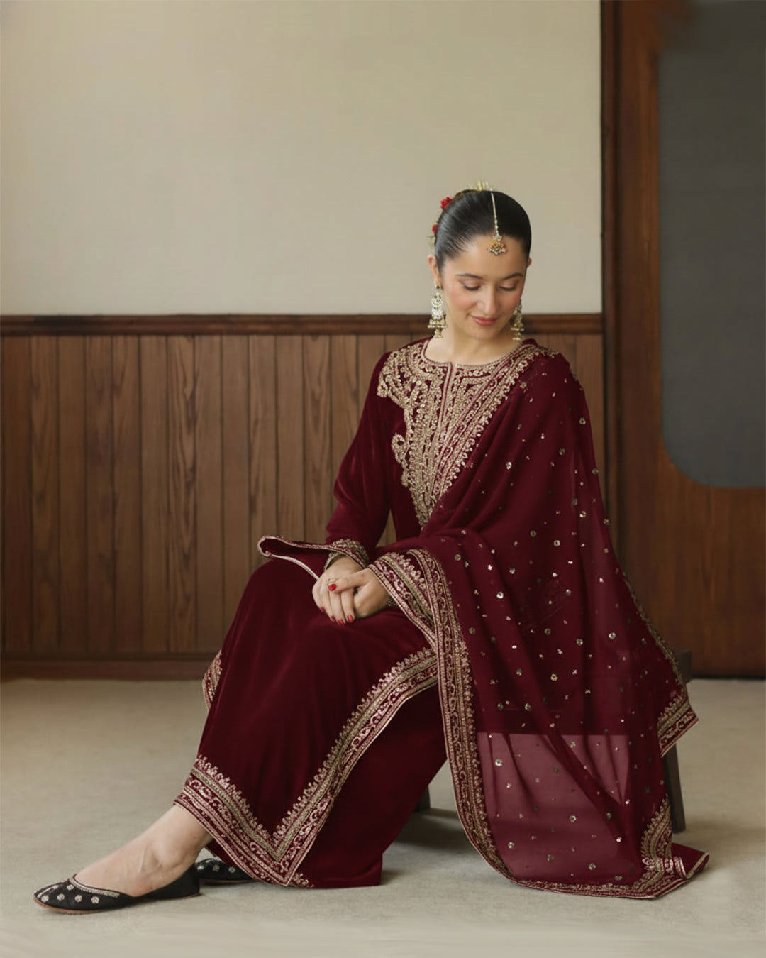 Royal Majestic Mehroon