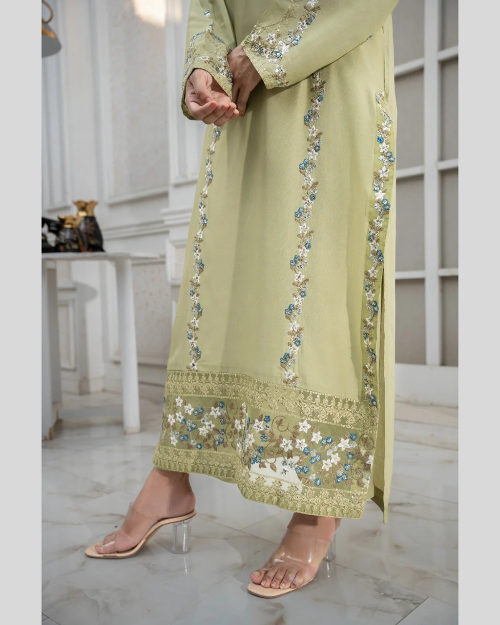 Sage Serenity – Winter Muse by Noor E Adan