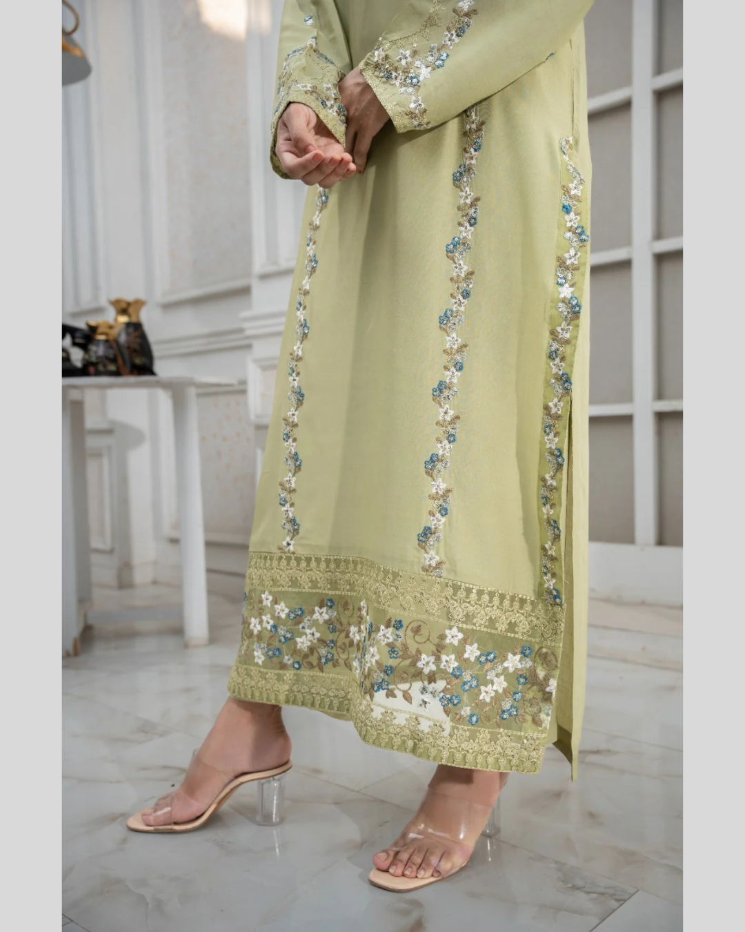 Sage Serenity – Winter Muse by Noor E Adan