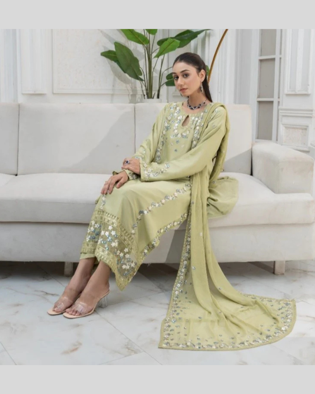 Sage Serenity – Winter Muse by Noor E Adan