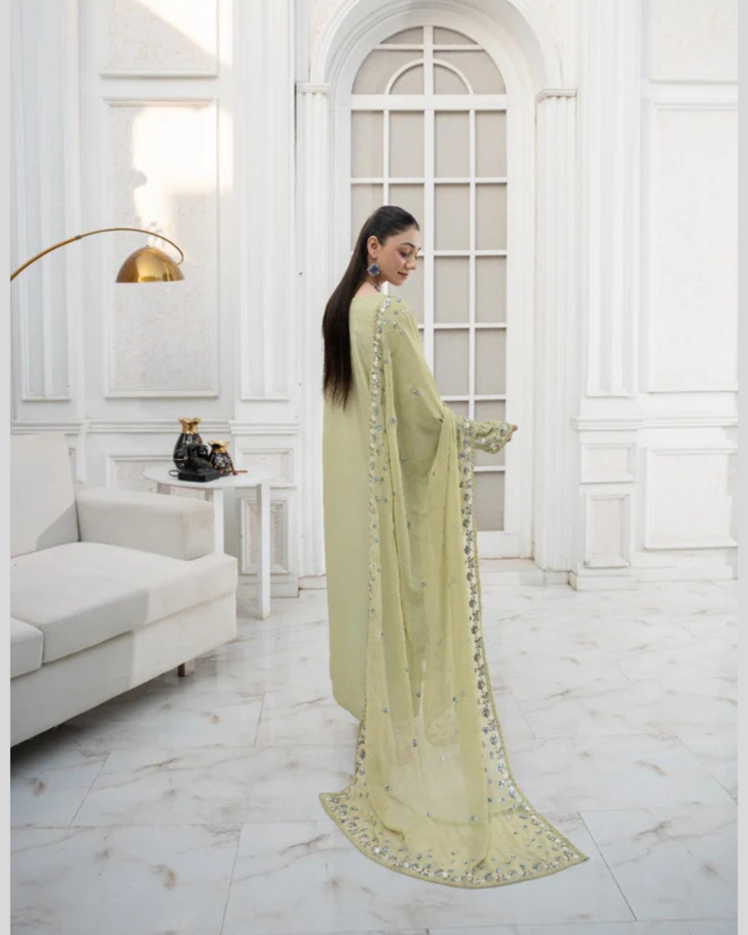 Sage Serenity – Winter Muse by Noor E Adan