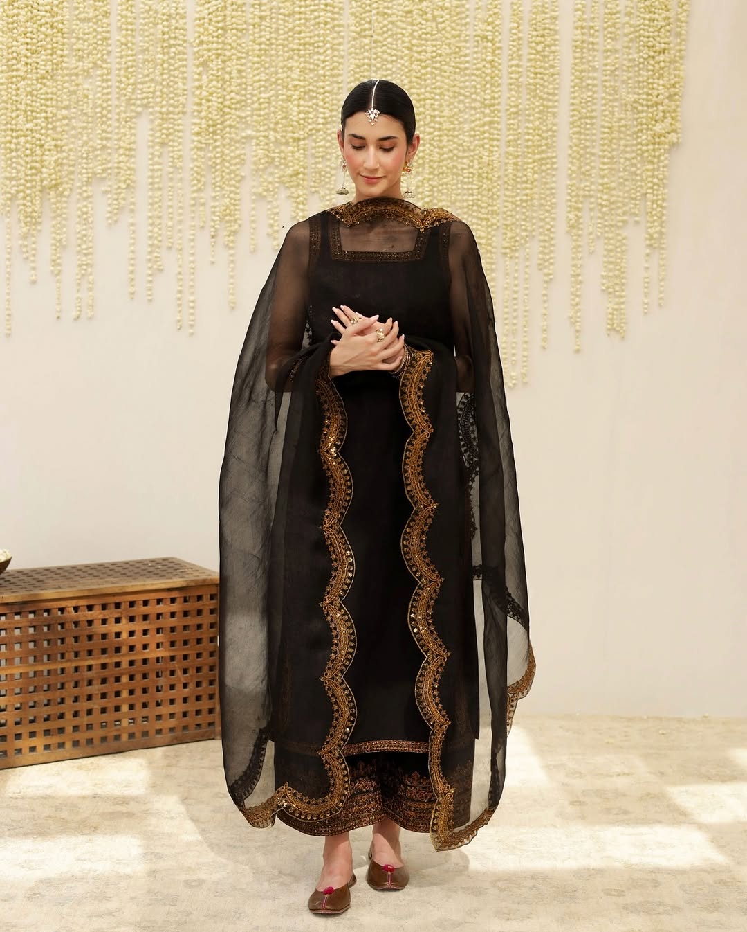 Black Elegance | Embroidered Suit
