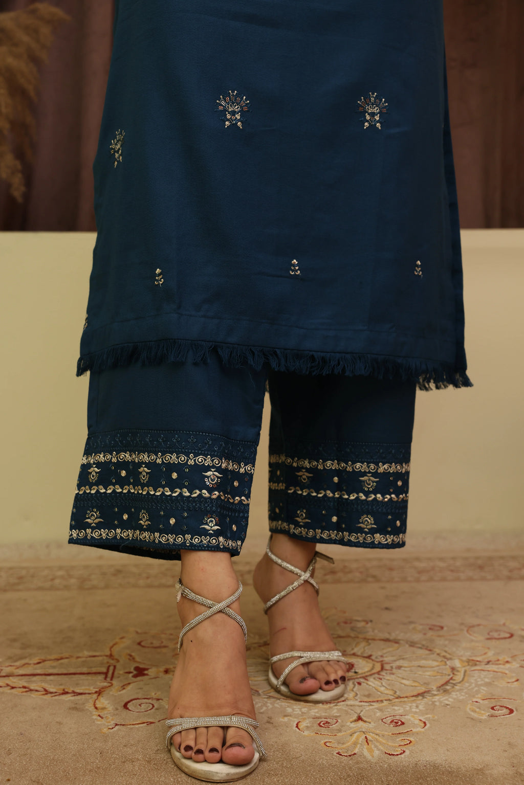 Blue | 3 Piece Stitched Suit