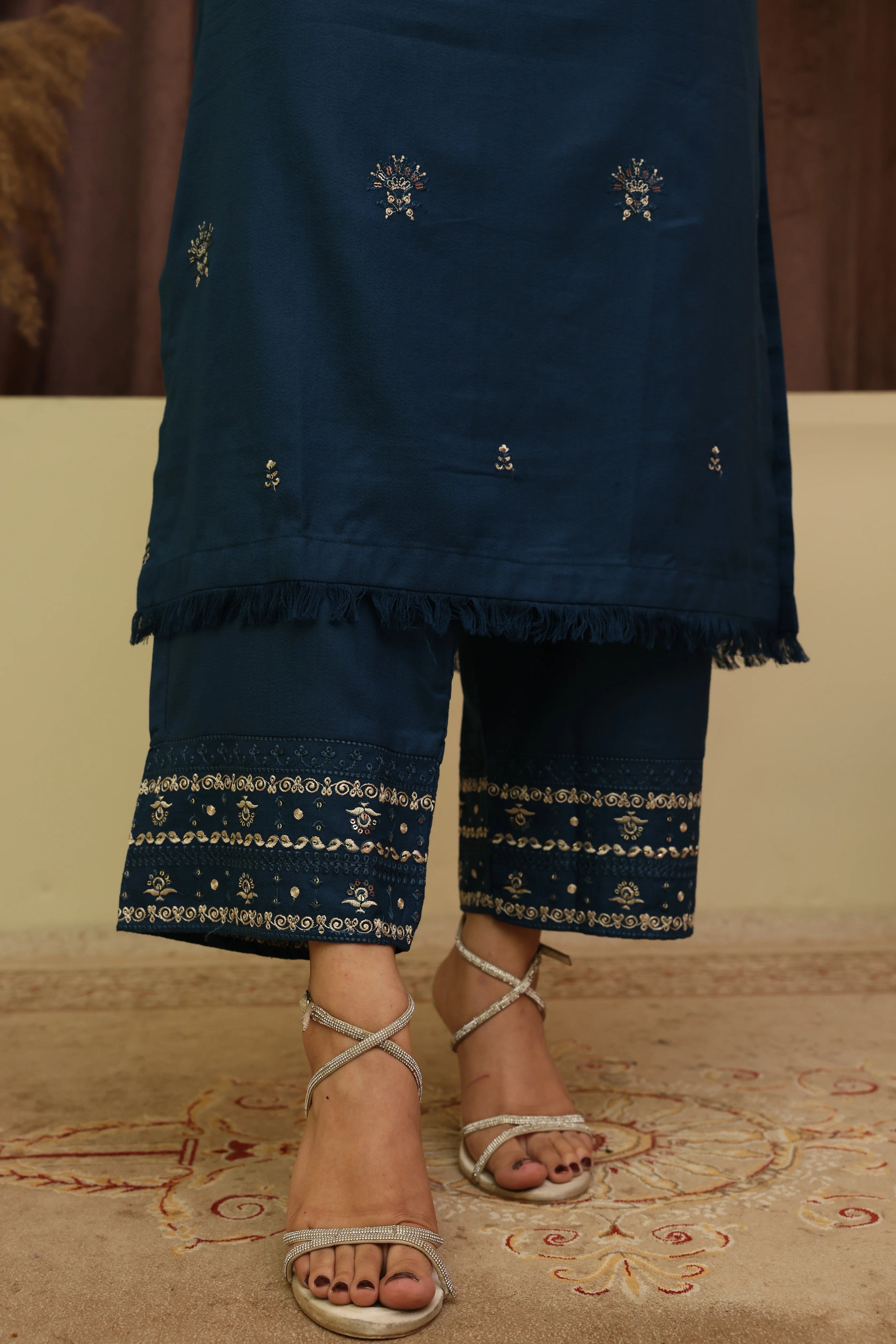 Blue | 3 Piece Stitched Suit