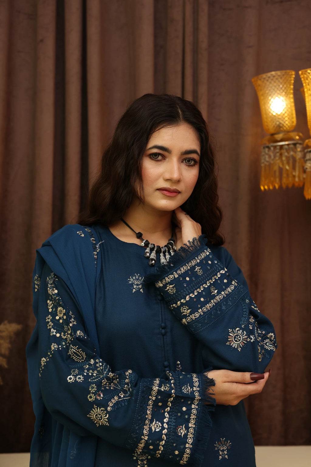 Blue | 3 Piece Stitched Suit