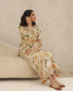 Royal Bloom 2-Piece Stitched Suit