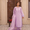 Noor-e-Eid / lilac bloom – Festive Embroidered Suit for Women