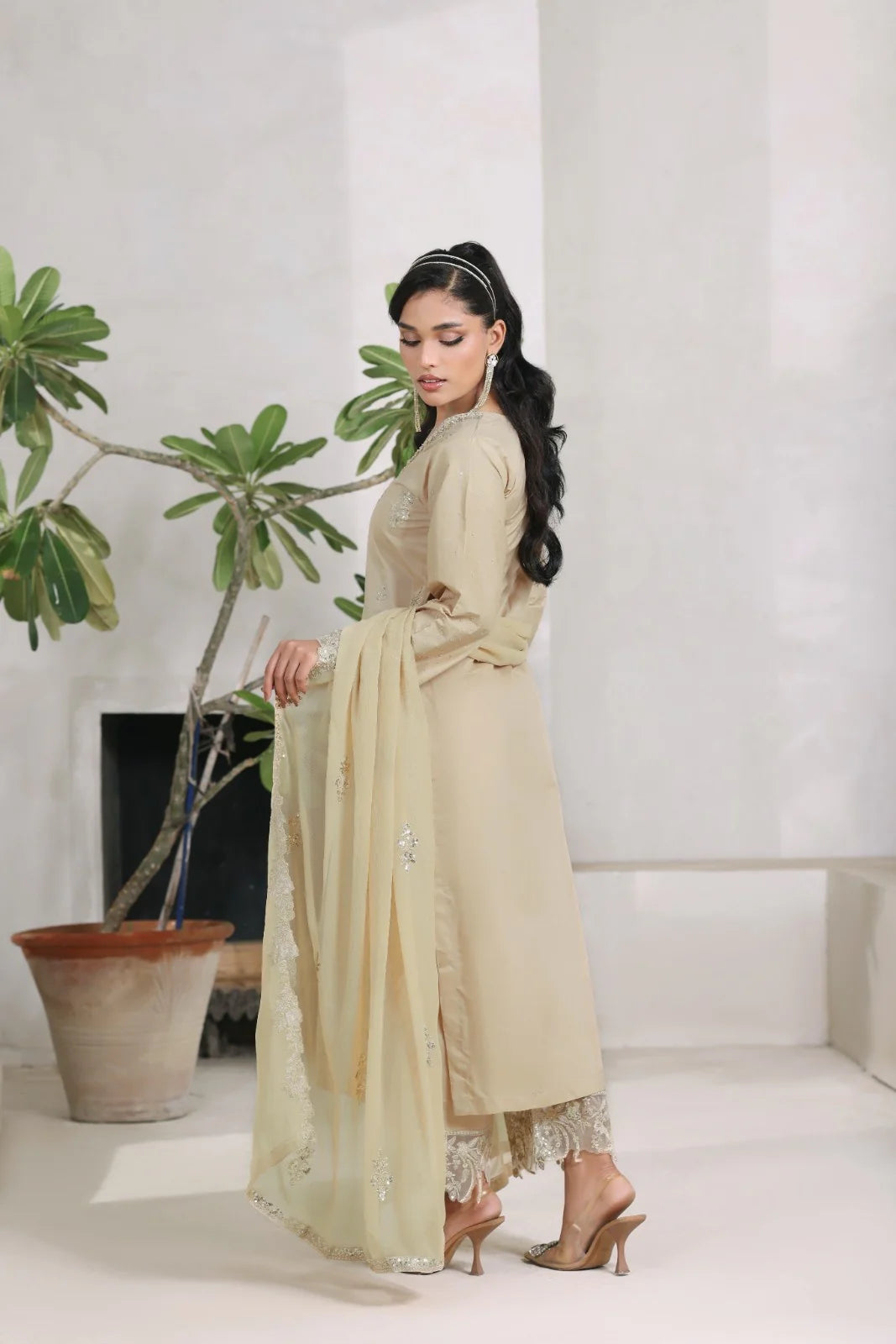 Nazakat | 3 Piece Stitched Suit