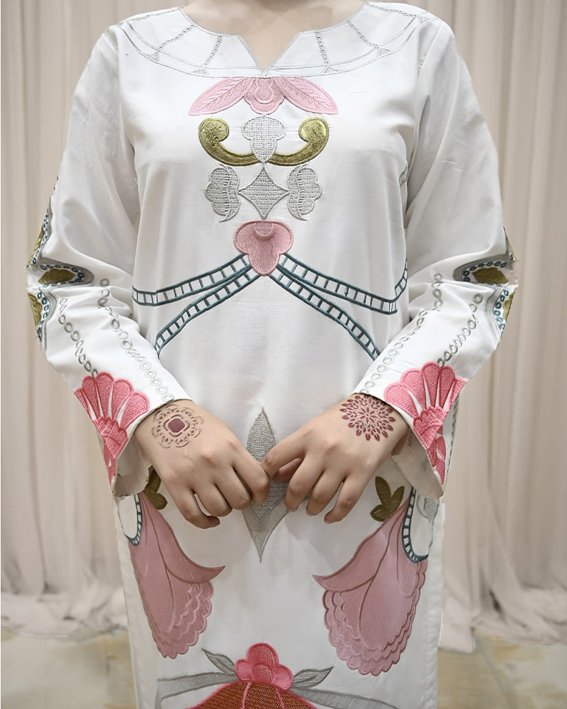 Noor-e-Safayd | Elegant Embroidered Suit for Women