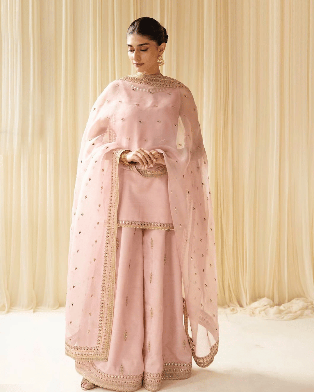 Pink Majesty – Premium Stitched Suit for Women