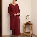 Zarqash Mehroon | 2 Piece stitched Outfit