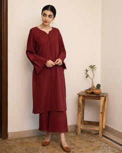Zarqash Mehroon | 2 Piece stitched Outfit